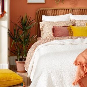 Opalhouse Jungalow King Multi Floral 100% Cotton Percale Sheet Set